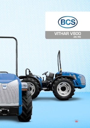 Traktörler 4wd BCS Vithar V800 AR