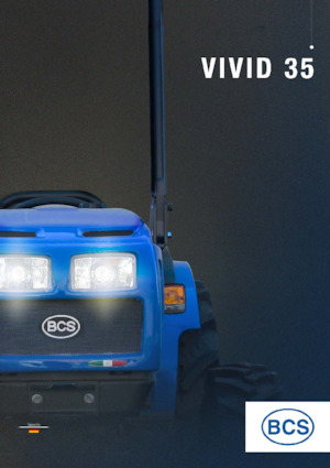 Traktörler 4wd BCS Vivid 35