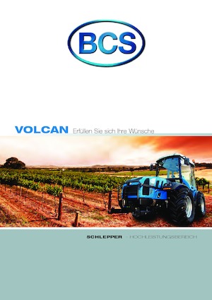 4WD Tractors BCS Volcan 750 DS