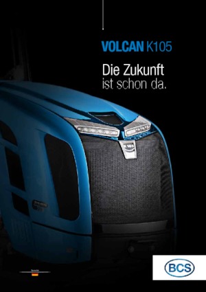 Traktörler 4wd BCS Volcan K105 MT