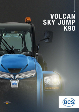4WD Tractors BCS Volcan K90 Ai-Tractor 