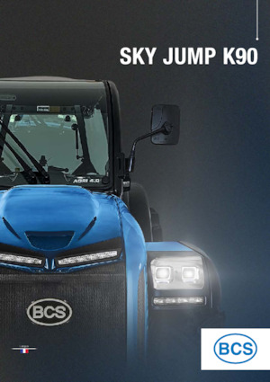 4WD Tractors BCS Sky Jump K90 SDT