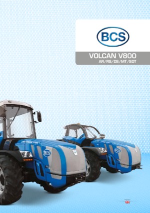 4WD Tractors BCS Volcan V800
