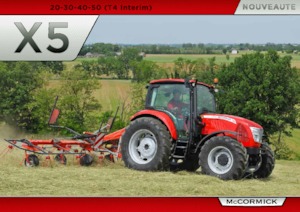 4WD Tractors McCormick X5.40