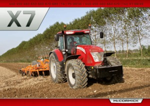 4WD Tractors McCormick X7.650 P6-Drive
