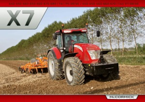 Traktörler 4wd McCormick X7.650 P6-Drive