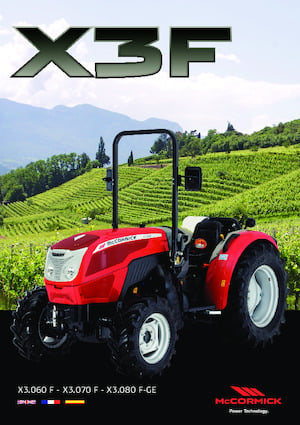 Traktörler 4wd McCormick X3.070GE