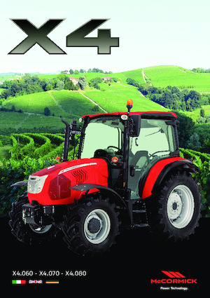 4WD Tractors McCormick X4.060