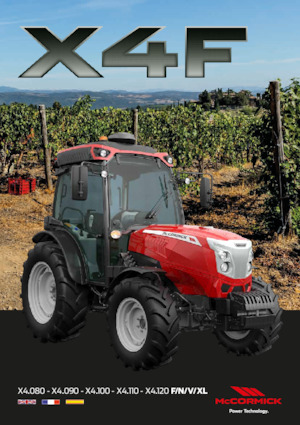 4WD Tractors McCormick X4.40F
