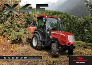 4WD Tractors McCormick X4.40GE