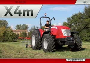 4WD Tractors McCormick X4.30M