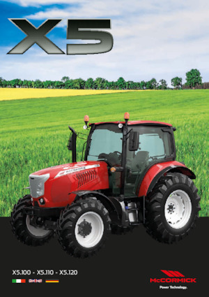 Traktörler 4wd McCormick X5.120 Premium