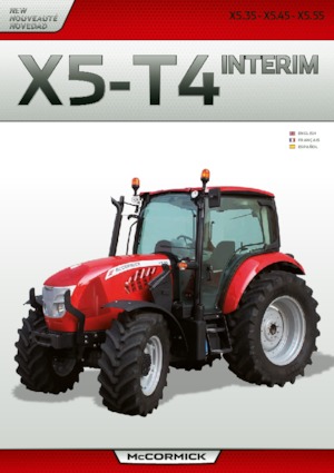 Traktörler 4wd McCormick X5.55-4