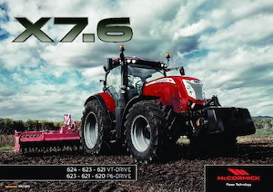 4WD Tractors McCormick X7.621T VT-Drive 