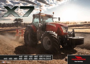 4WD Tractors McCormick X7.450 VT-Drive