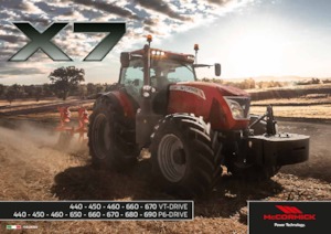 4WD Tractors McCormick X7.450 VT-Drive
