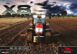 4WD Tractors McCormick X8.680 Premium