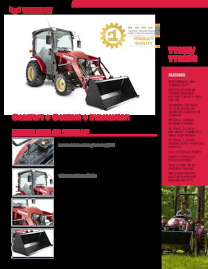 4WD Tractors Yanmar YT235V-R