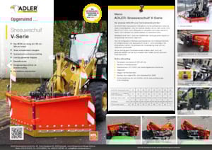 Adjustable Snowploughs Adler V 270