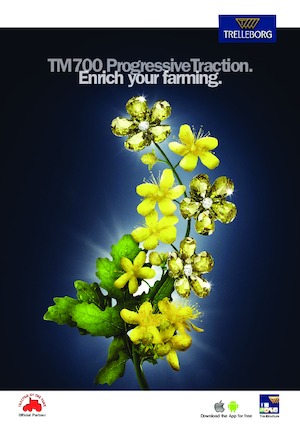 Agriculture tires Trelleborg TM700 ProgressiveTraction 480/70R38 145 D