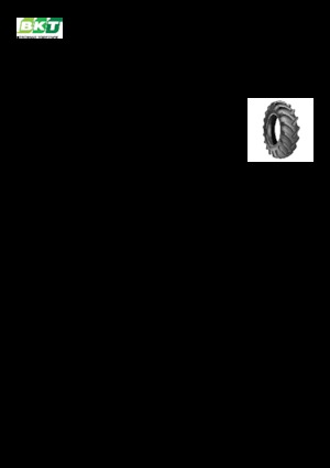 Agriculture tires BKT TR 135 23.1 - 30
