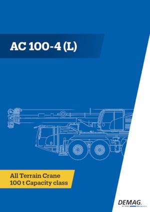 All-terrain Cranes Demag AC 100-4L