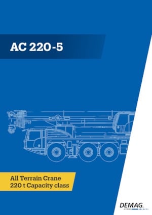 All-terrain Cranes Demag AC 220-5