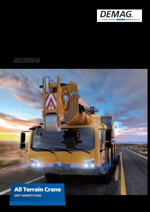 All-terrain Cranes Demag AC 250-5