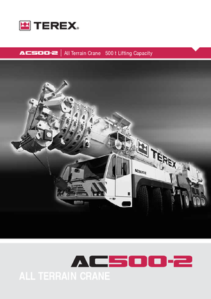 Arazi vinçleri Terex-Demag AC 500-1 (16x8x14)