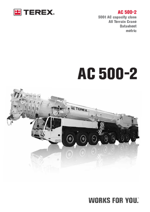 All-terrain Cranes Terex-Demag AC 500-2 (16x8x14)
