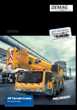All-terrain Cranes Demag AC 60-3