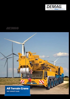 All-terrain Cranes Demag AC 700-9