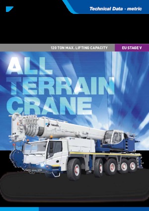 All-terrain Cranes Tadano ATF 120-5.1