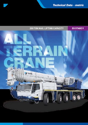All-terrain Cranes Tadano ATF-200-5.1
