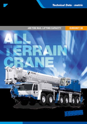 All-terrain Cranes Tadano ATF 400G-6