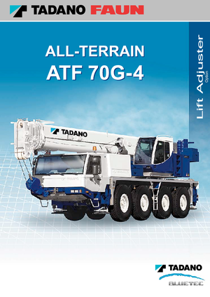 All-terrain Cranes Tadano ATF 70 G 4
