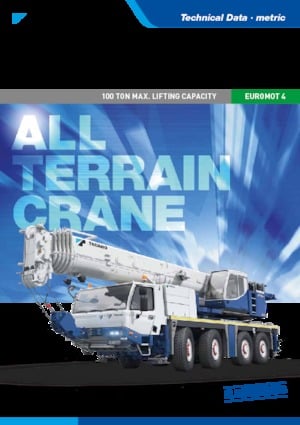 All-terrain Cranes Tadano ATF 100G-4