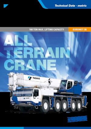 All-terrain Cranes Tadano ATF 180G-5