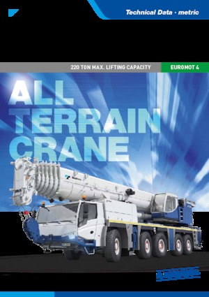 All-terrain Cranes Tadano ATF 220G-5 