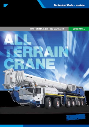 All-terrain Cranes Tadano ATF 400G-6