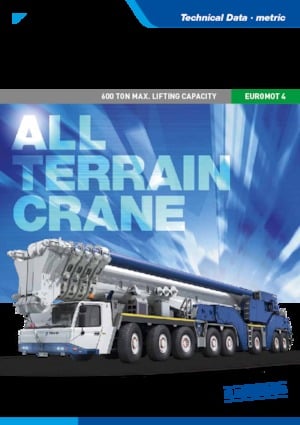 All-terrain Cranes Tadano ATF600G-8