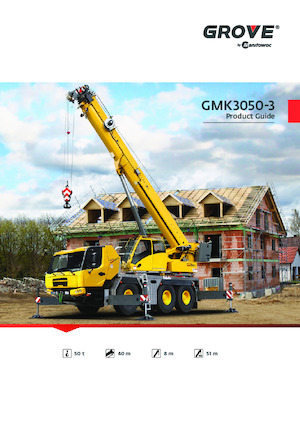 All-terrain Cranes Grove GMK3050-3