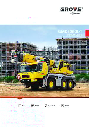 All-terrain Cranes Grove GMK3060L-1