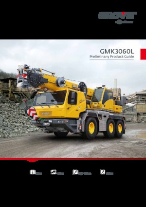 All-terrain Cranes Grove GMK3060L