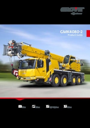 All-terrain Cranes Grove GMK4080-1
