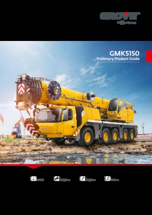 All-terrain Cranes Grove GMK5150 