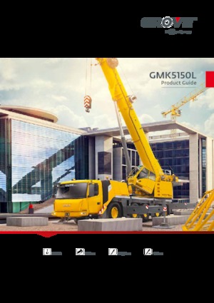 All-terrain Cranes Grove GMK5150L 
