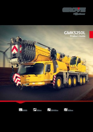 All-terrain Cranes Grove GMK5250L-1