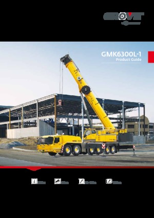 All-terrain Cranes Grove GMK6300L-1