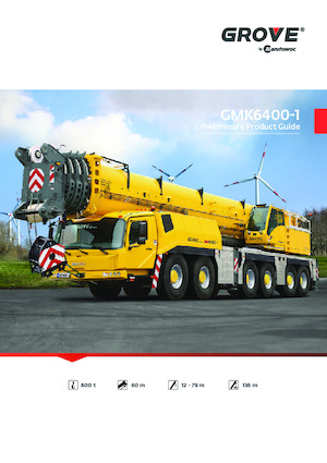 All-terrain Cranes Grove GMK6400-1